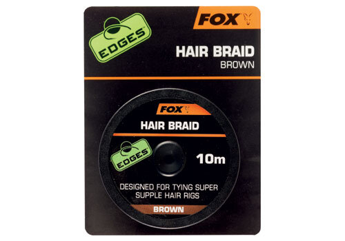 Fox Edges Hair Braid Brown 10m