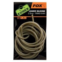 Fox Edges Leader Silicone 0,5mm Trans Khaki 1,5m