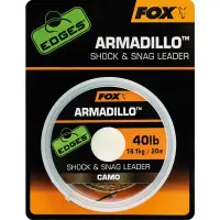 Fox Edges Armadillo Shock&Snag Leader 40lb / 18.1kg 20m
