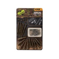 Fox Edges Camo Power Grip Lead Clip Kit Gr. 7 - 5 Stück