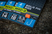 Matrix MXC-3 Size 12 Barbless / 0.20mm / 4" (10cm) / Boilie Pin - 8pcs
