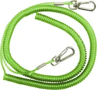 DAM Safety Coil Cord Sicherungseil 90-250cm