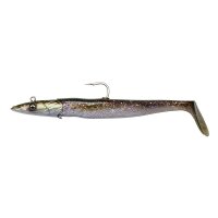 Savage Gear Sandeel V2 17,5cm 65g Sinking Green Silver 2+1