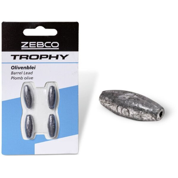 Zebco 12g Trophy Olivenblei 3 Stück