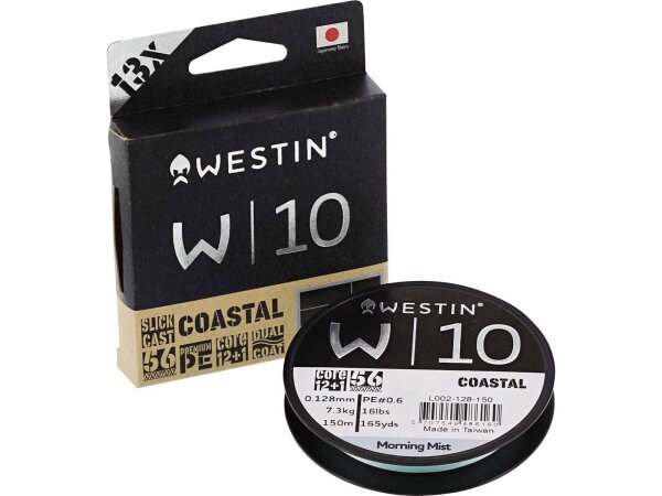 W10 13 Braid Coastal Morning Mist 0.165mm 150m 10.8kg