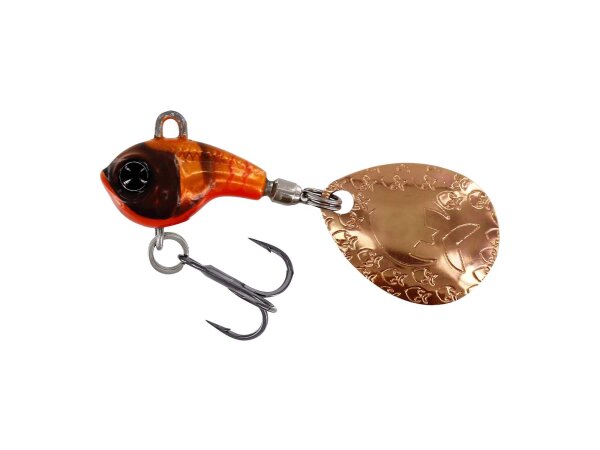 Westin DropBite Tungsten Spin Tail Jig 2cm 13g Fire Craw