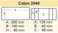 MEIHO Cabin 2040