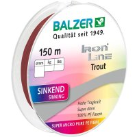 Balzer IronTrout Line sinking 0,06mm / 150m