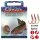 Gamakatsu Trout LS-5314, bunte Haken mit Spirale, #6-0.22MM 120CM