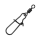 Spro Matte Black Easy Snap mit Wirbel 00+12 (5kg)