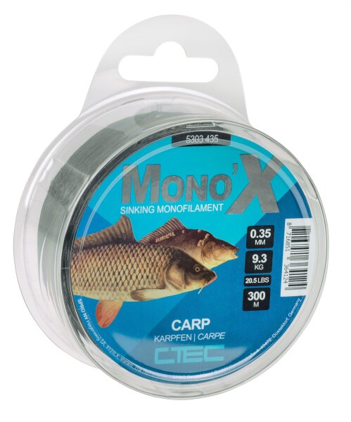 Spro C-TEC MonoX 0,28mm / 6,5Kg / 400m Carp
