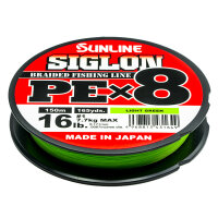 Sunline Siglon PEx8  light green 6kg / PE #0.8 150m