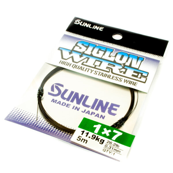 Sunline Siglon Wire 1x7 5m 0.41mm / 18.4KG