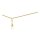Balzer Abstandhalter Messing 7,5cm 5er Pack