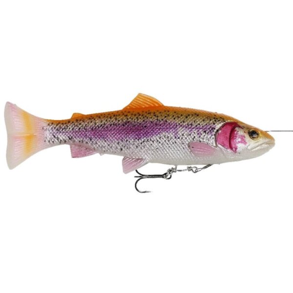 Savage Gear 4D Line-Thru Pulsetail Trout 20cm / 102g SS Albino Trout