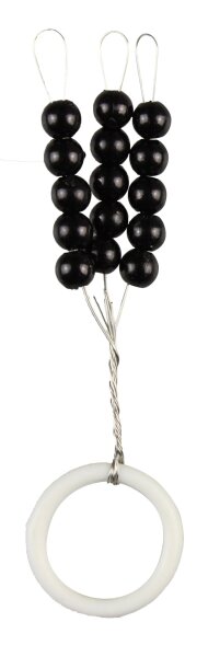 FTM Trout Gummiperlen Sezial mit Einfädelhilfe 15 Stück 5mm