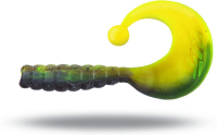 Quantum Magic Trout Curly B-Bobbles 35mm Black Yellow