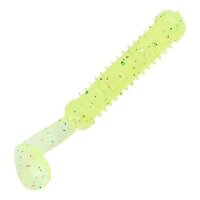 Spro Ring Shad 3,5cm, 10 Stück Lime Chartreuse Glow