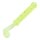 Spro Ring Shad 3,5cm, 10 Stück Lime Chartreuse Glow
