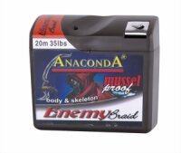 Anaconda Enemy Braid 20m 15lbs Vorfachmaterial Karpfen