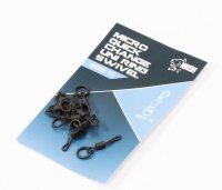 Nash Micro Quick Change Uni Swivel Gr. 11 10 Stück
