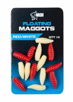 Nash Floating Maggots red/white Künstliche Maden
