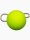 ZECK Tungsten Cheburashka 3g yellow