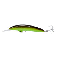 Lurefans X68 SP #128 Green Pumpkin Chartreuse