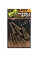 Fox Edges Safety Lead Clip Tail Rubbers Gr.7 Camo 10...