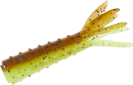 Balzer Shirasu Hairy Tube 4,5cm Green Pumpkin