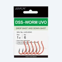 BKK DSS-WORM UV Orange Dropshothaken