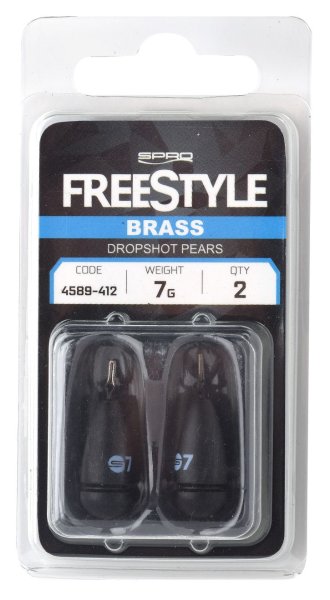 Freestyle Drop Shot Pears BRASS 2er pack
