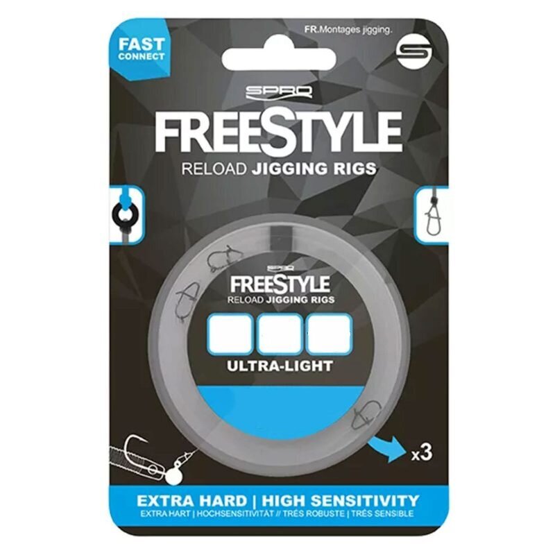 Jiging Rigs Spro FREESTYLE Reload Jigging Rigs, 3,99