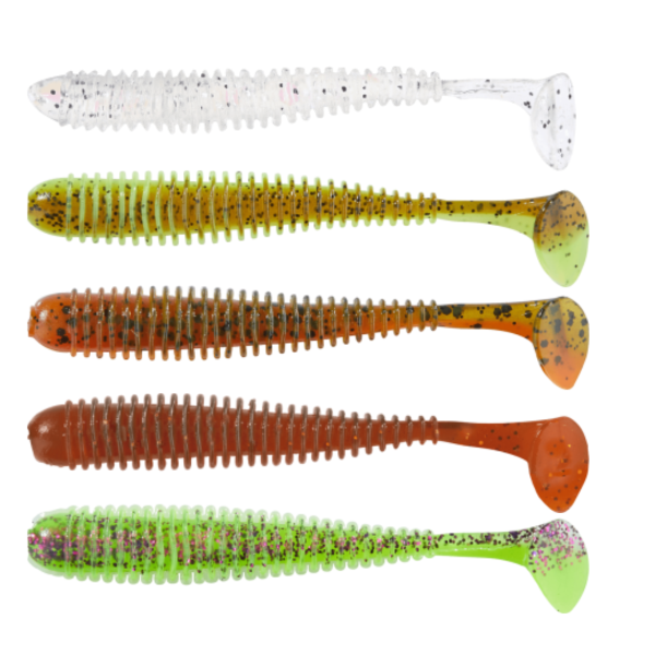 Balzer Shirasu Street Worm Paddler 6 Stück