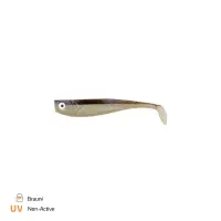 Zeck Hänels Zander Gummi 9cm Brauni