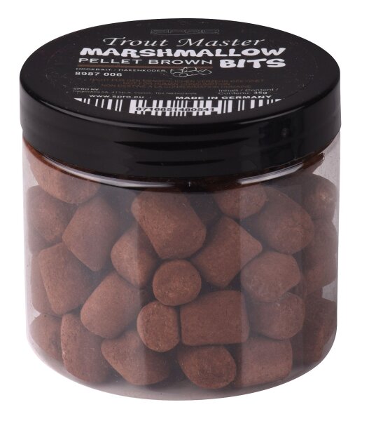 Spro Trout Master Marshmallow Bits Brown Pellet