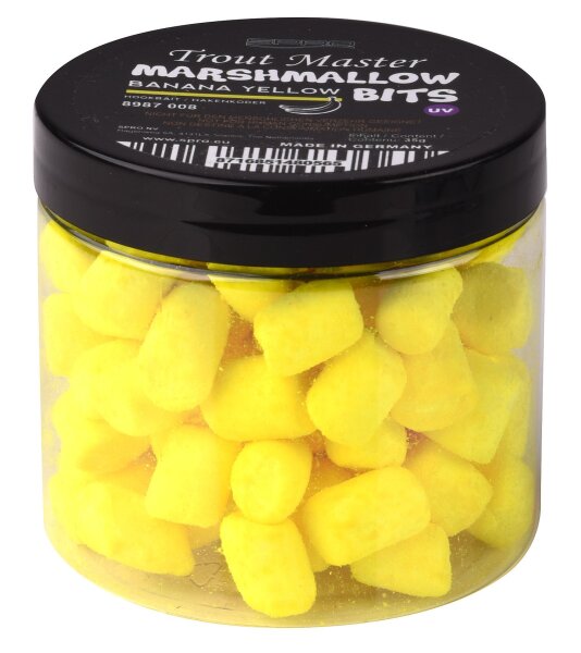 Spro Trout Master Marshmallow Bits Yellow Banana