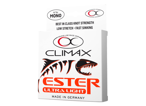 Climax Ester Ultra Light 0,20mm 3,40kg 150m clear