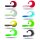Quantum Magic Trout Curly B-Bobbles 42mm, 10 Stück