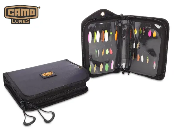 Camo Lures Area Trout Spoon Wallet Spoontasche