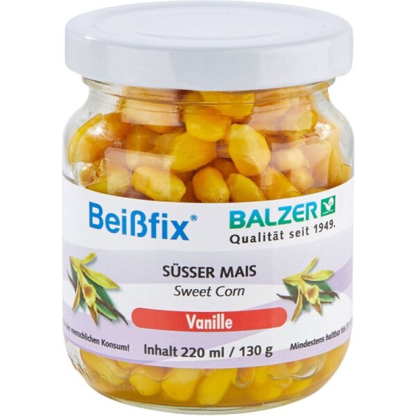 Balzer Beißfix Mais im Glas 130g Vanille
