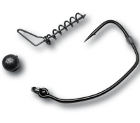 Pikecraft Weedless- Rig Offset #12/0 mit 10g Blei und...