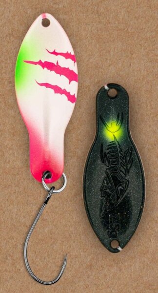 Probaits Spoon Wenom 2,5g #10224 Weiss Pink Grün