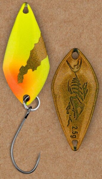 Probaits Spoon Floki 2,5g #10197 Gelb Gold