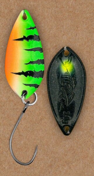 Probaits Spoon Aro 2g #10189 Grün Weiss Schwarz
