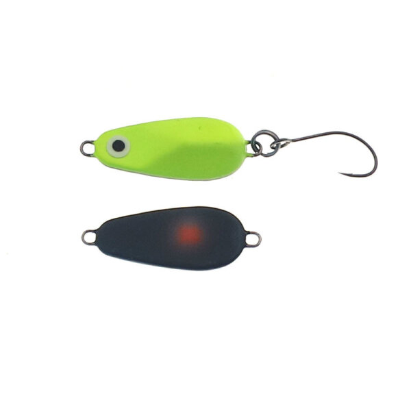 Bullshark Spoon 3g #36 Yellow Black Back