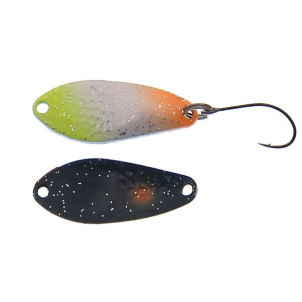 Kormoran Tournament Spoon 4g #23 Yellow White Orange Tail