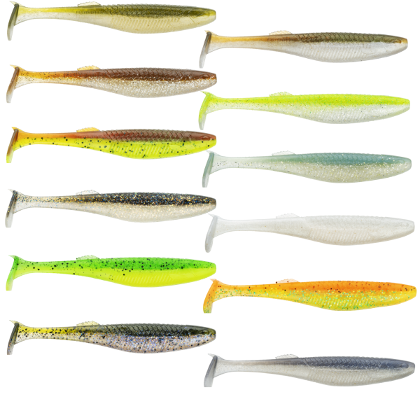 Rapala Crushcity The Kickman 7,5cm 10cm 12,5cm Gummifisch