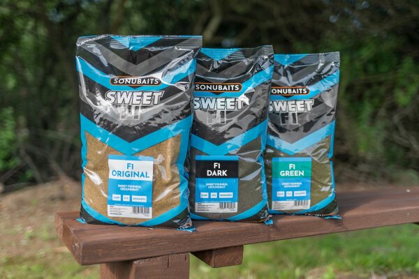 Sonubaits Sweet F1 Green Groundbait 2Kg