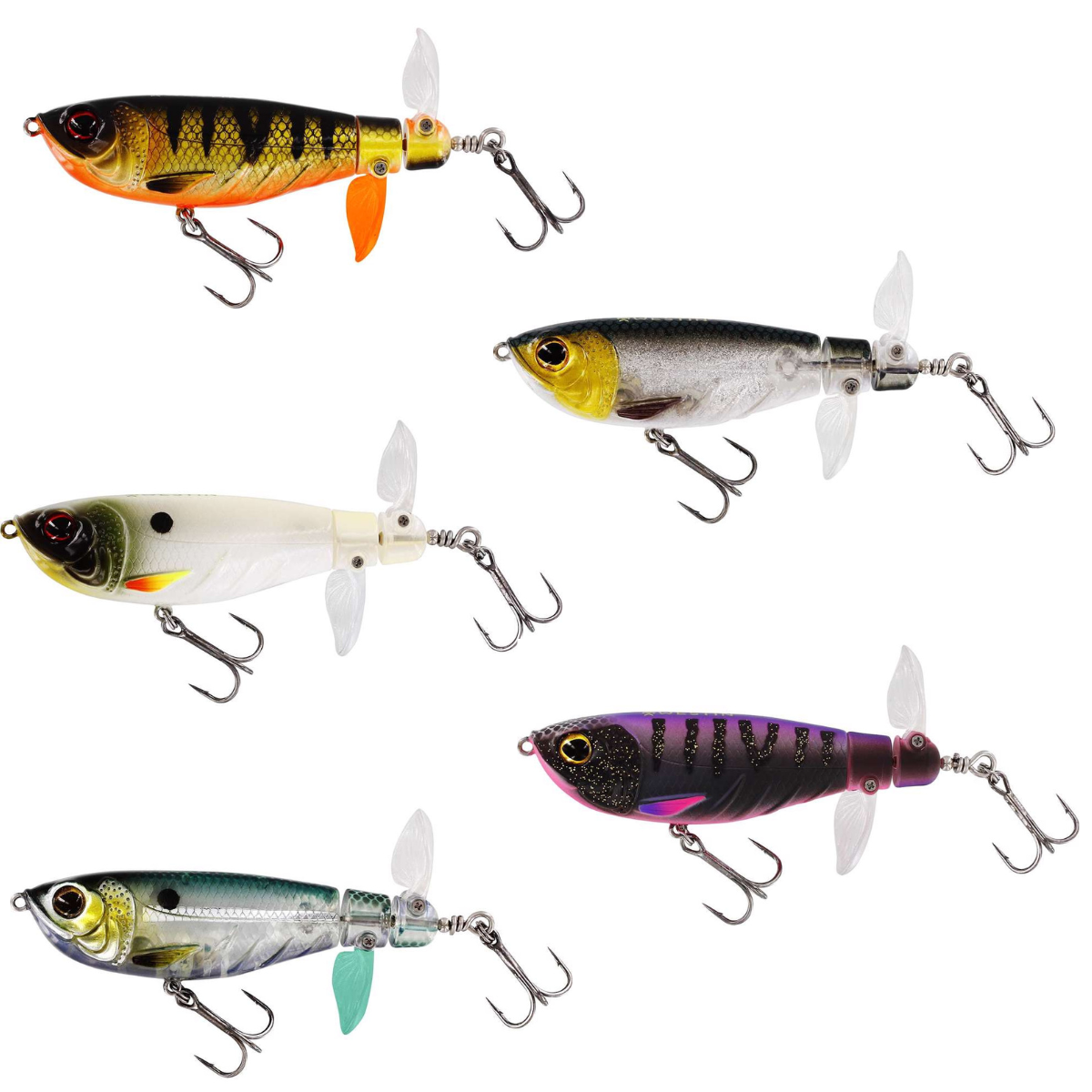 thumbnail image 2 of Westin Spot-On Twin Turbo 9cm Topwater Lure – The One That Drives Bass Crazy! (19g, Floating) 2 of 6